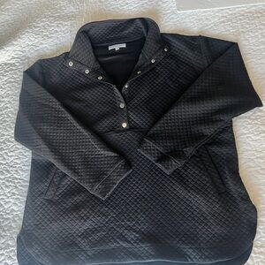 Chic Soul Black Quilted Tunic